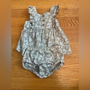 Baby girls dress and bottoms